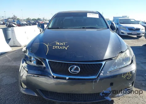2007 Lexus Is 350 из США, поврежденный, VIN JTHBE262975015865
